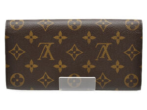 Louis Vuitton Portefeuille Monogram Canvas Wallet  Long With Emilie